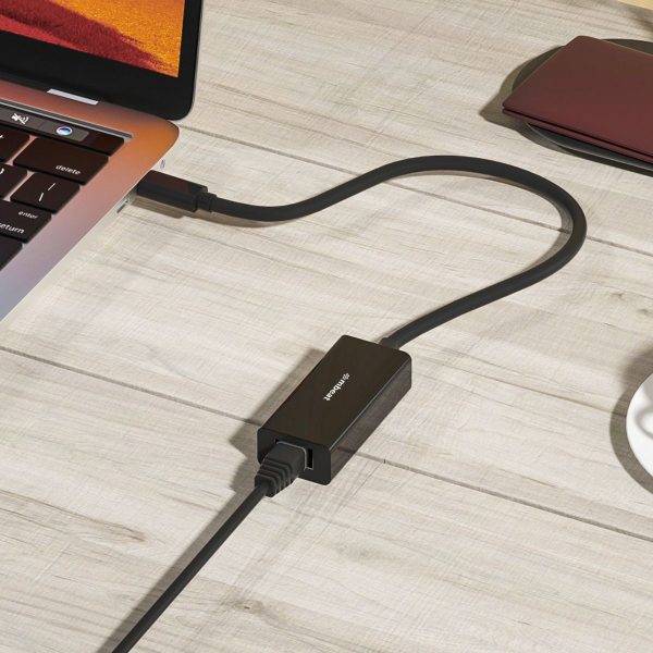 mbeat USB-C Gigabit LAN Ethernet Adapter - Black - Image 5
