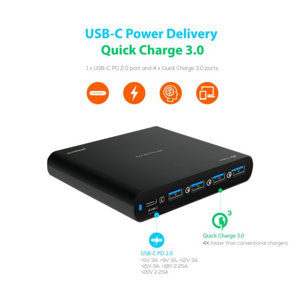 mbeat Gorilla Power 5-Port USB-C PD Charger - Image 2