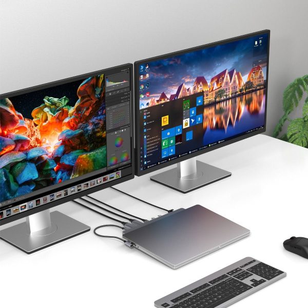 mbeat D12 Multi-Port Dual HDMI 4K USB-C Dock - Image 2