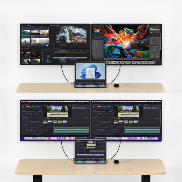 mbeat D12 Multi-Port Dual HDMI 4K USB-C Dock - Image 6