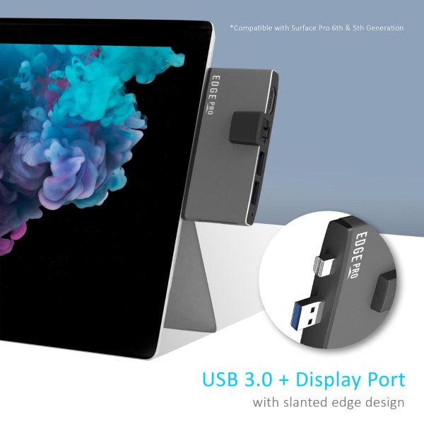 mbeat Edge Pro Multifunction USB- C Hub with LAN for Microsoft Surface Pro Gen 5/6 - Image 6