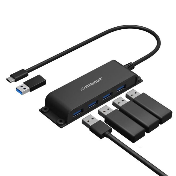mbeat Mountable 4-Port USB-C Hub - Image 2