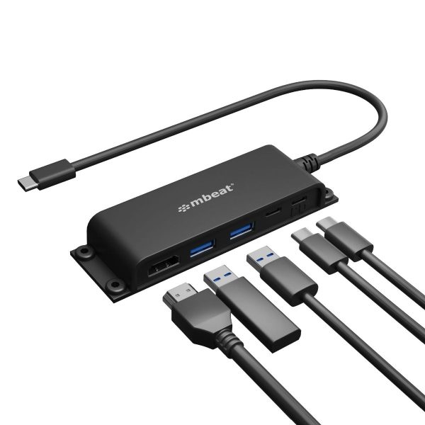 mbeat Mountable 5-Port USB-C Hub - Image 2