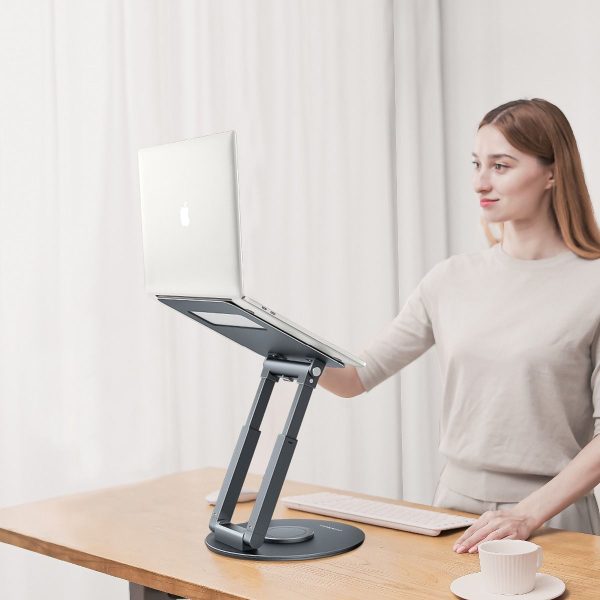 mbeat Stage S9 Rotating Laptop Stand with Telescopic Height Adjustment - Image 4