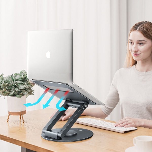 mbeat Stage S9 Rotating Laptop Stand with Telescopic Height Adjustment - Image 5