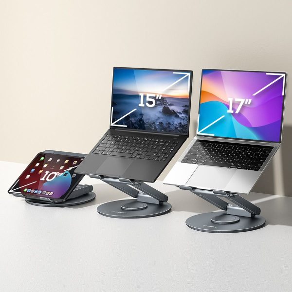 mbeat Stage S9 Rotating Laptop Stand with Telescopic Height Adjustment - Image 7