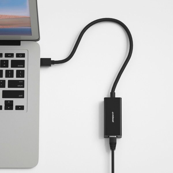 mbeat USB 3.0 Gigabit LAN Ethernet Adapter - Black - Image 3