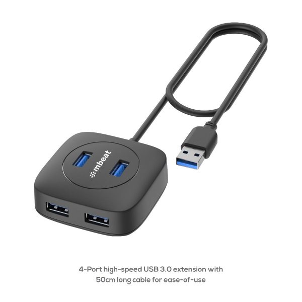 mbeat 4-Port USB 3.0 Hub - Image 3