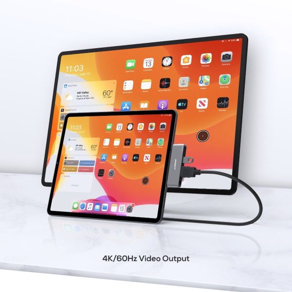 mbeat Elite Mini 4-In-1 USB-C Mobile Hub for iPad Pro, USB-C Tablet and Laptop - Image 7