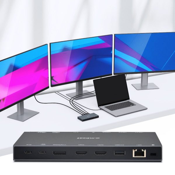 mbeat 15-in-1 Triple Display USB-C Dock (2 x HDMI & 1 x Display Port) - Image 3