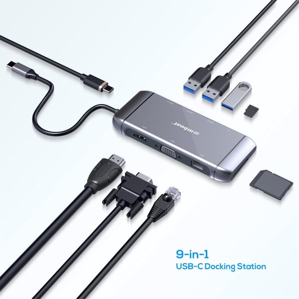 mbeat Elite X9 9-In-1 USB-C Docking Station - Image 2
