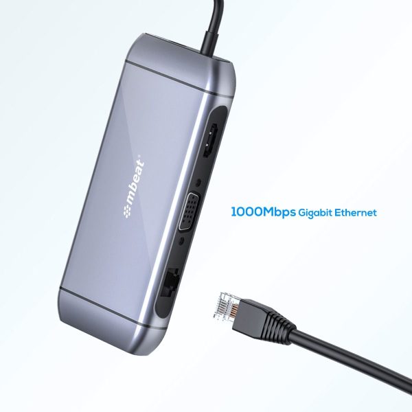 mbeat Elite X9 9-In-1 USB-C Docking Station - Image 6