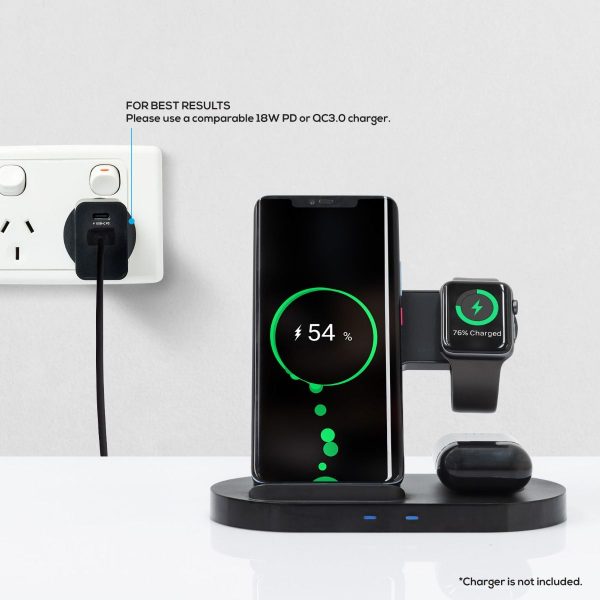 mbeat Gorilla Power 3-in-1 Wireless Charging Stand - Image 2