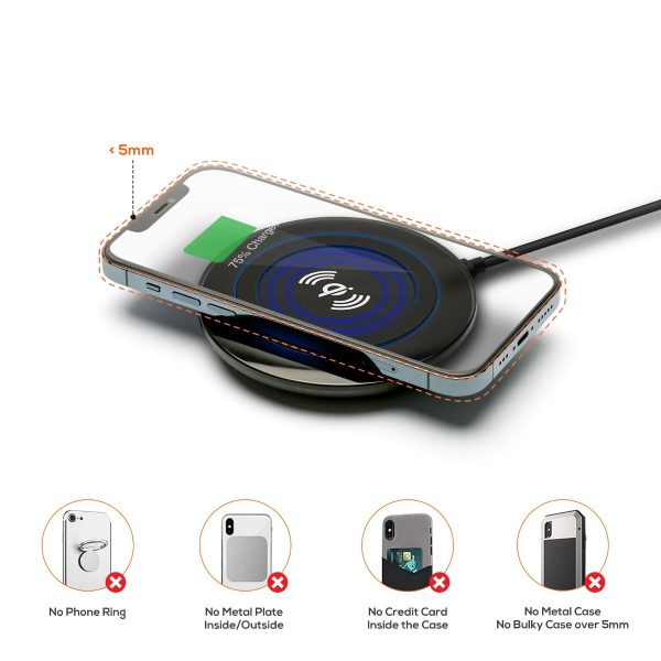 mbeat Gorilla Power 10W Qi Certified Wireless Charging Pad - Image 5
