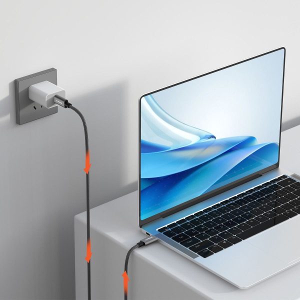 mbeat Tough Link 1.8m USB 3.2 Gen2 USB-C Cable - Space Grey - Image 3