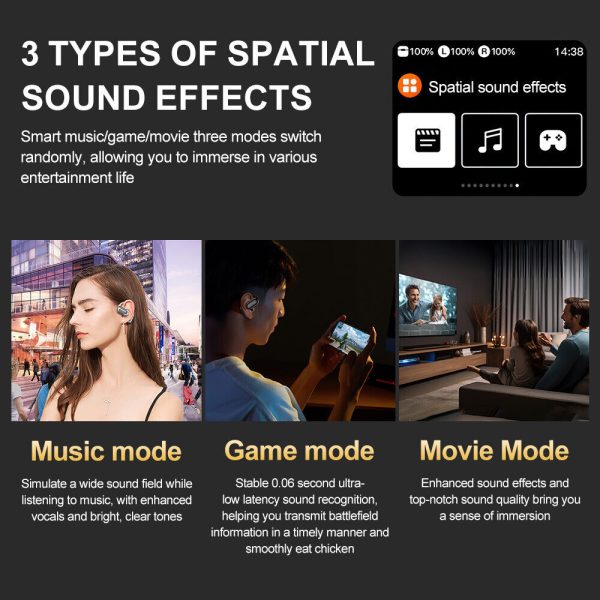 Erazer Over The Ear Earbuds Xp2, Erazer True Wireless Open Earphones 5.4 - Image 4