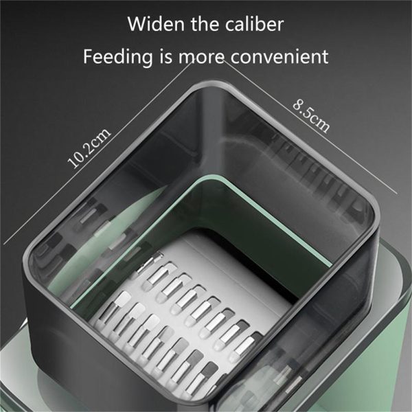Kitchen Vegetable Food Manual Rotary Drum Grater Chopper Slicer Fruit Cutter - Image 7