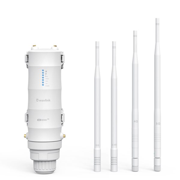 WAVLINK AC1200 Outdoor WiFi Dual Band Long Range Aerial HD4 Extender WiFi Router - Image 3
