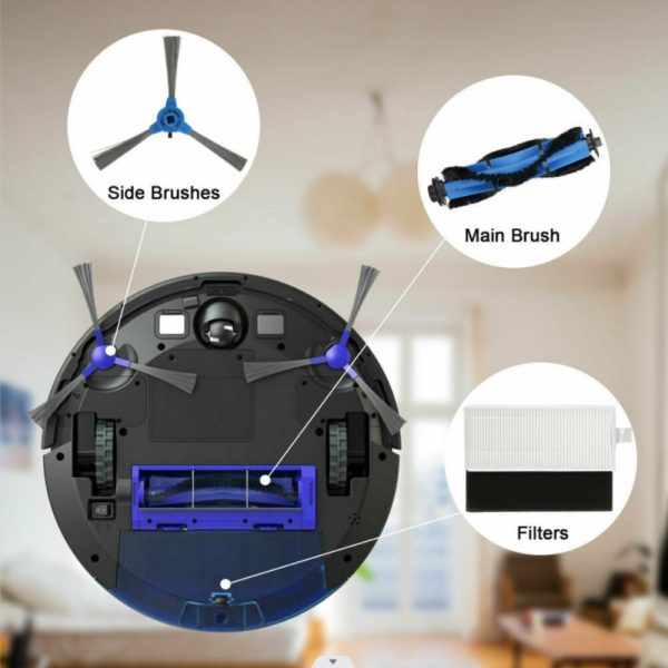 22Pcs Replacement Side Brushes Filter Parts for Eufy RoboVac 11S 30C 25C 15C 35C - Image 5