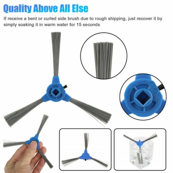 22Pcs Replacement Side Brushes Filter Parts for Eufy RoboVac 11S 30C 25C 15C 35C - Image 7