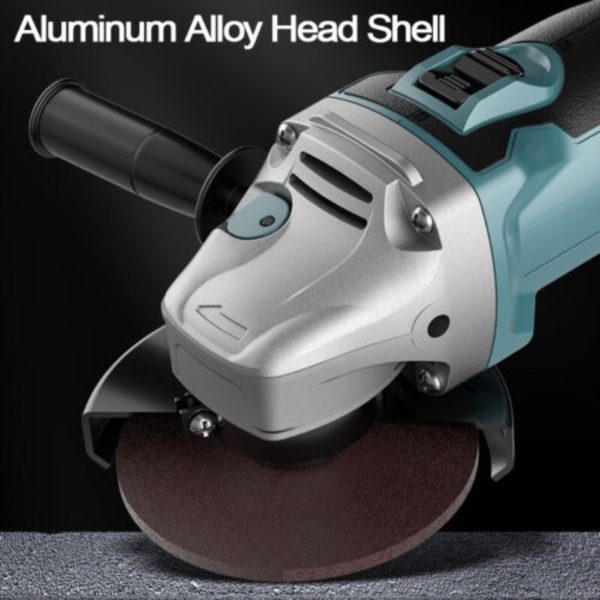 Brushless Cordless Angle Grinder With 2x Li-ion Battery Charger 125mm Combo Kit - Image 9