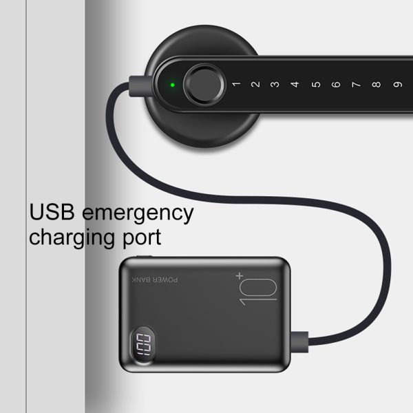 Smart Fingerprint Door Lock Electronic Handle Digital Password Bluetooth Key APP - Image 6