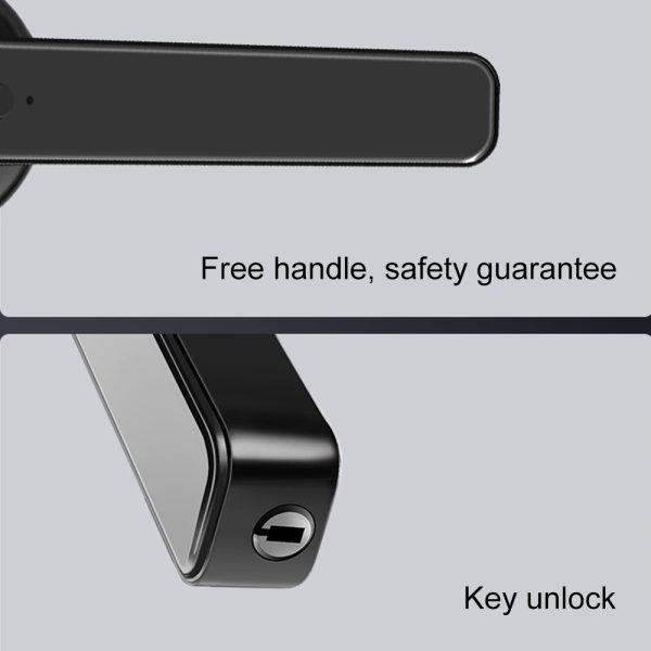 Smart Fingerprint Door Lock Electronic Handle Digital Password Bluetooth Key APP - Image 9