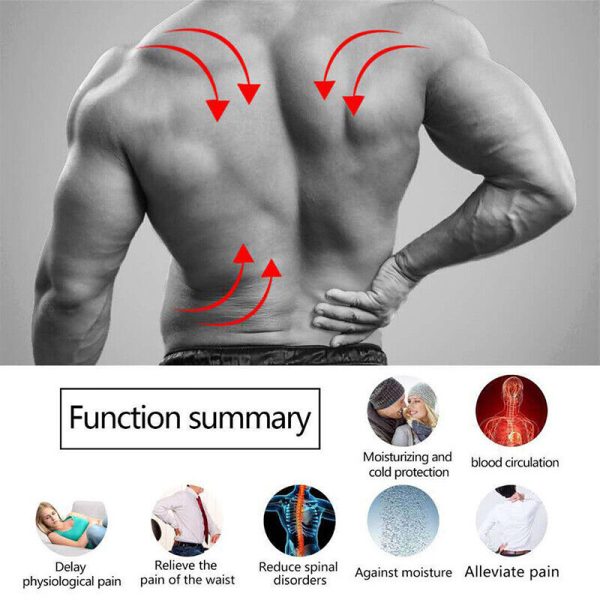 L Electric Vest Heated Jacket USB Thermal Warm Heat Pad Winter Body Warmer Unisex - Image 12