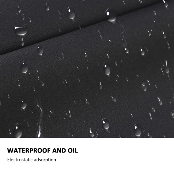 Blackout Static Cling Window Glass Film Privacy Protection To Block Sun Decor 90CMx200CM - Image 7