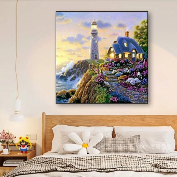 1PCS 5D Diamond Painting Kits Diamond Glue Art Kit Paint for Adults Kids DIY Gift 30x30cm - Image 5