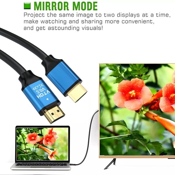 4K Premium HDMI Cable V2.0 Ultra HD 3D High Speed Ethernet 2 m - Image 3