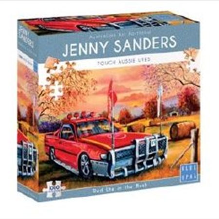 Red Ute In The Bush 1000pc