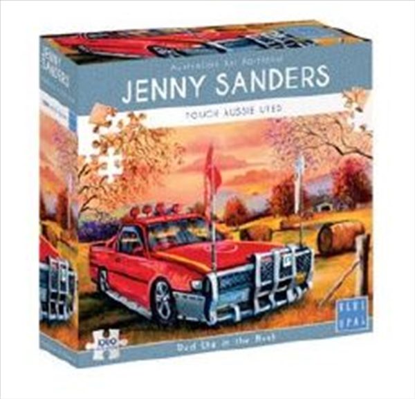 Red Ute In The Bush 1000pc