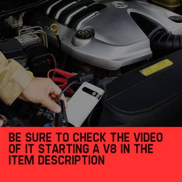 E-POWER Portable Jump Starter 18000mAh Battery Charger Power Bank Vehicle 12V Minimax - Image 2
