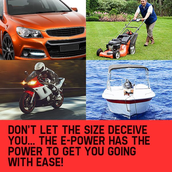 E-POWER Portable Jump Starter 18000mAh Battery Charger Power Bank Vehicle 12V Minimax - Image 4