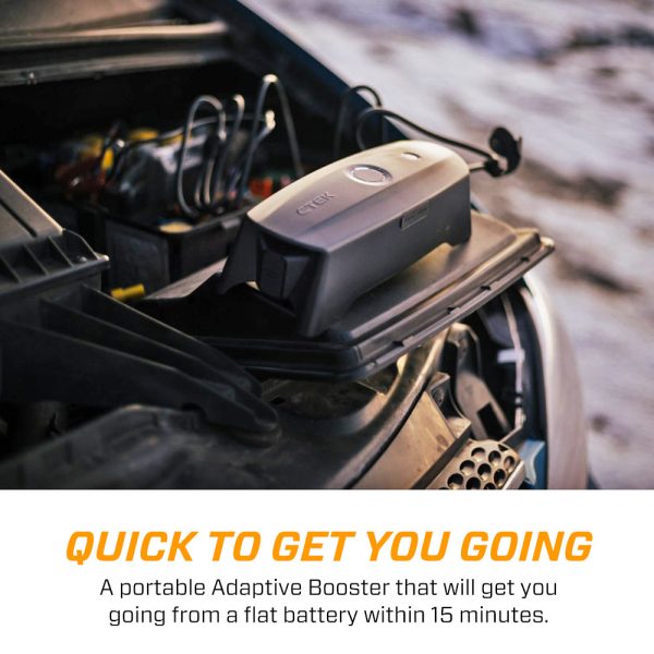 CTEK CS FREE Portable Battery Charger and Maintainer for Lead Acid and Lithium with Power Bank - Image 4