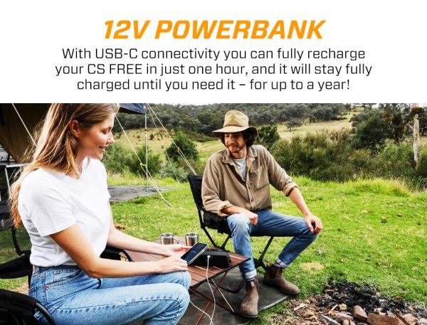 CTEK CS FREE 12V 20A Portable Smart Battery Charger Maintainer Lead Acid Lithium - Image 6