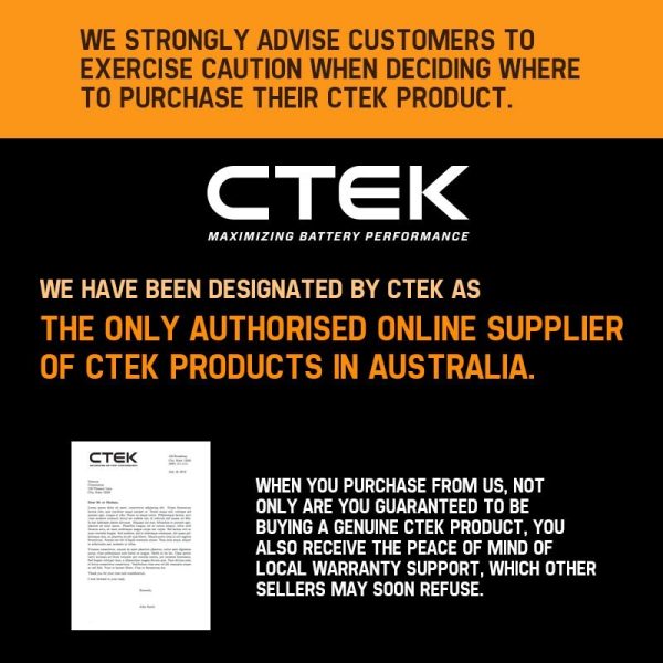 CTEK Battery Charger Comfort Connect M10 56-329 40cm Suits All 10A Charger - Image 3