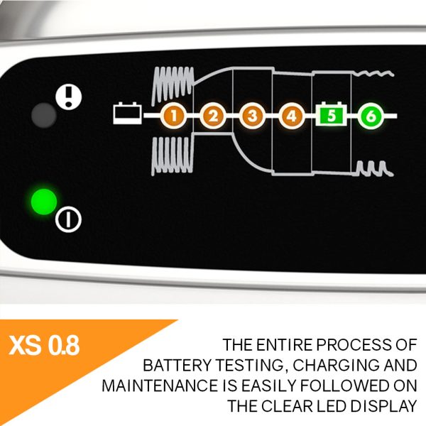 CTEK XS 0.8 Smart Battery Charger Automatic Trickle 12V ATV Motorbike Mobility - Image 3