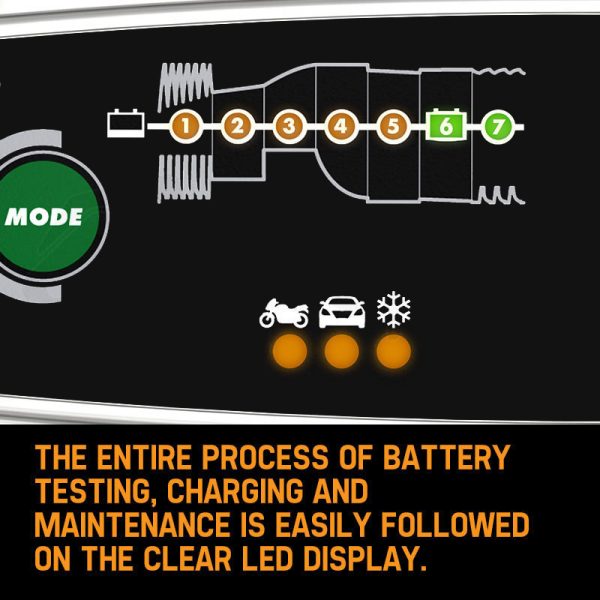 CTEK MXS 3.8 12V 3.8 Amp Smart Battery Charger Car Motorcycle Caravan Camper AGM - Image 3