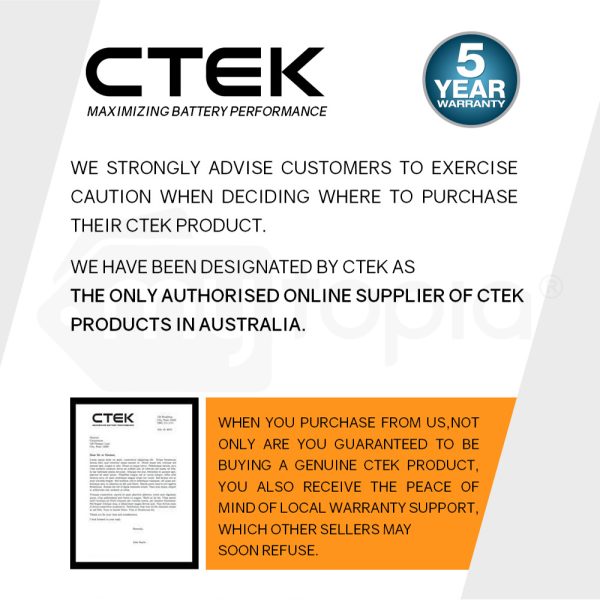 CTEK MXS 5.0 Test and Charge Battery Charger 12V 5Amp Deep Cycle AGM Bumper Case - Image 7