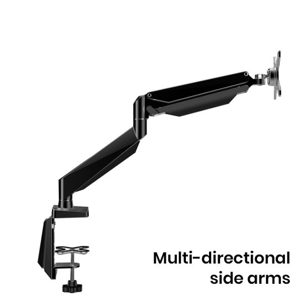 FORTIA Triple Monitor Stand Arm Computer Display Mount Adjustable Vesa Bracket 3 Screen - Image 4