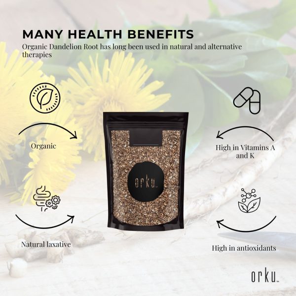 250g Organic Dandelion Root - Dried Raw Herbal Tea Supplement - Image 5