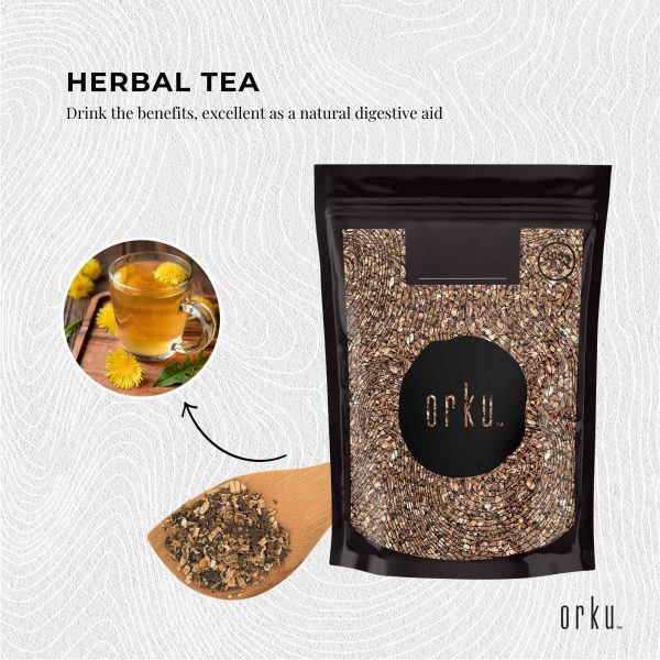 250g Organic Dandelion Root - Dried Raw Herbal Tea Supplement - Image 6