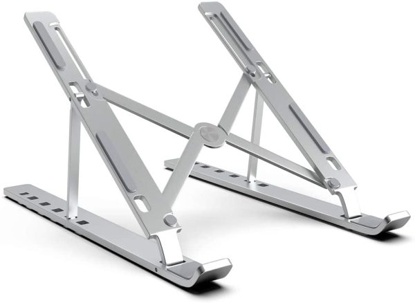 Portable Adjustable Laptop Stand Foldable Desktop Tripod Tray Anti-skid Pad Single Layer - Image 3