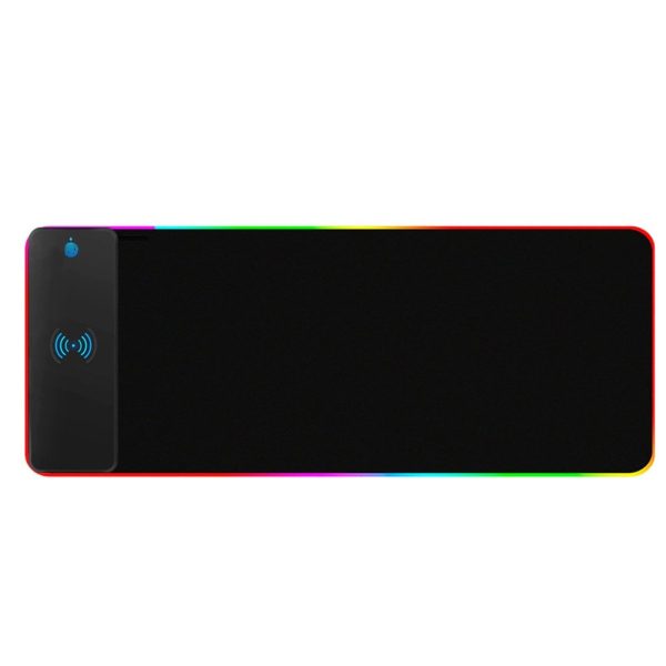 RGB Wireless 15W Oversized Charger Mouse Pad 800x300 MM Gaming Mouse Pad - Image 4