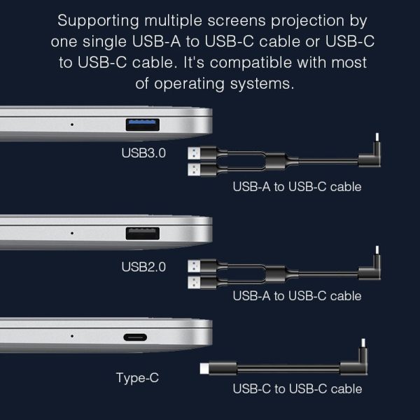 13.3 Inch FOPO Triple Portable Monitor 1080P FHD IPS Triple Monitor Laptop Screen Extender for 13.3"-17.3" Laptops - Image 11