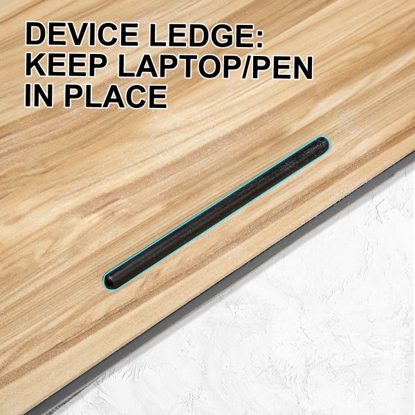 Lap Desk Laptop Stand Phone Tablet Holder Mousepad Cushioned Lapdesk ACACIA MAPLE - Image 5
