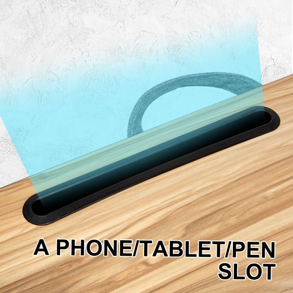 Lap Desk Laptop Stand Phone Tablet Cup Holder Cushioned Lapdesk Arc ACACIA MAPLE - Image 4