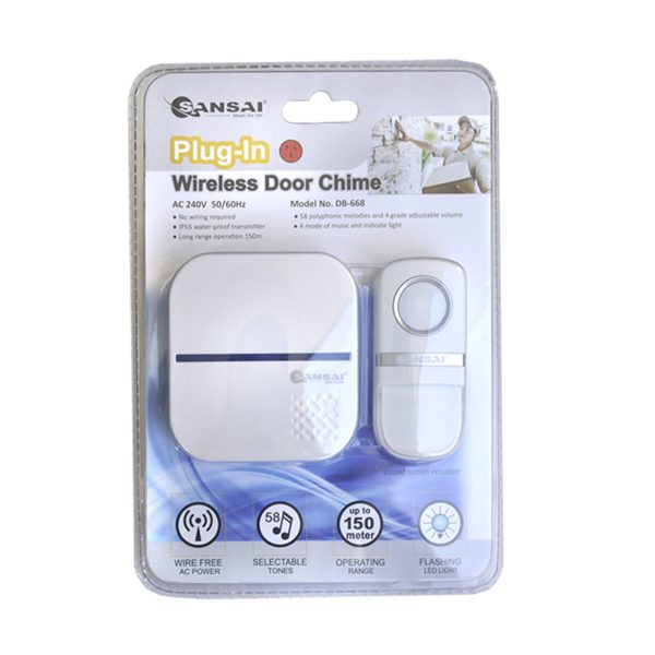 Sansai AC Powered Door Chime - Image 4
